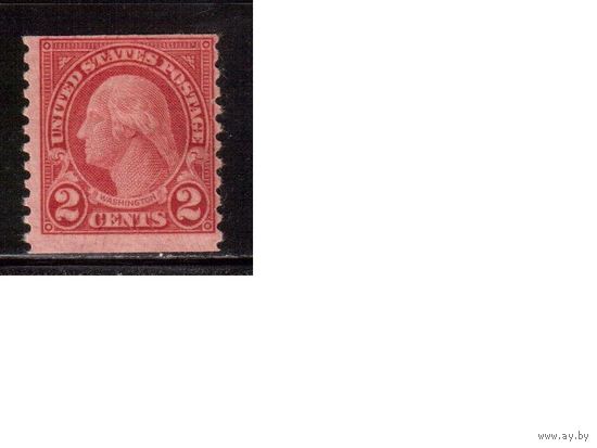 США-1922,(Мих.263)  * , Стандарт, Личности, Президенты, Вашингтон(1)