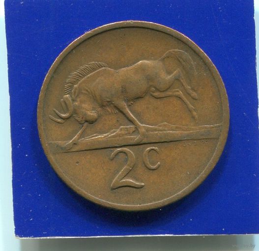 ЮАР 2 цента 1970