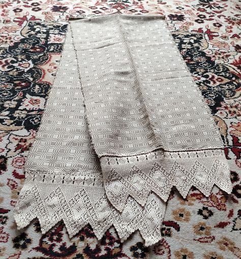 Рушник с кружевом.  Р2.