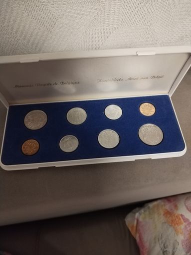 Коралевский монетный двор Бельгии (8 монет пруф)