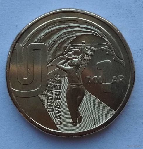 Австралия 1 доллар 2022 г. Австралийский алфавит. Буква U