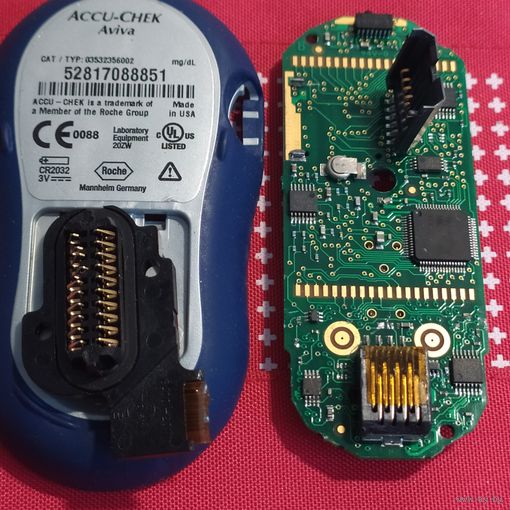 Глюкометр ACCU-CHEK /AVIVA, Германия, на ценные запчасти.