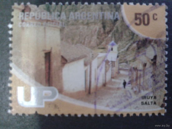 Аргентина 2010 Служебная марка, старый город