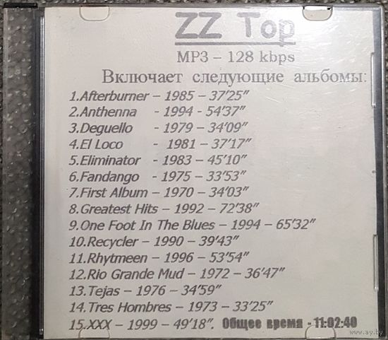 CD MP3 дискография ZZ TOP - 1 CD