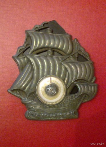 Термометр СССР Кораблик парусник