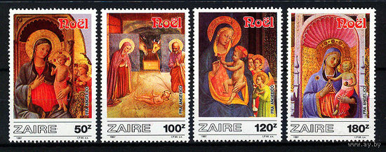 1987 Д.Р. Конго. Рождество