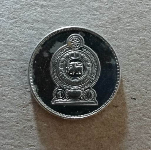 Шри-Ланка 25 центов, 2004 г.,  KM# 141a ю