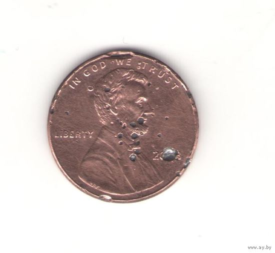 1 цент 2008 США. Возможен обмен