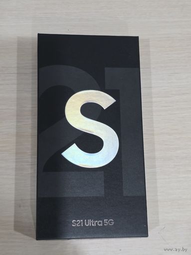 КОРОБКА ОТ S21 ULTRA 5G.