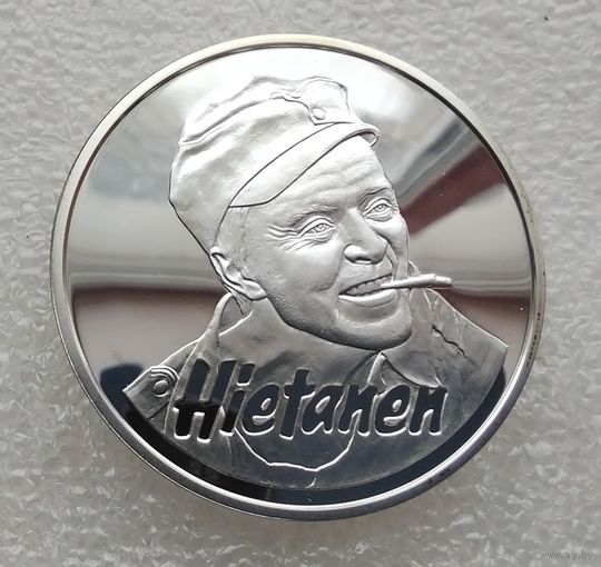 Финляндия. 50 лет фильму Неизвестный солдат 1955 г. Серебро. Проба.