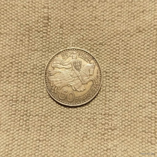 Монако 50 франк 1950