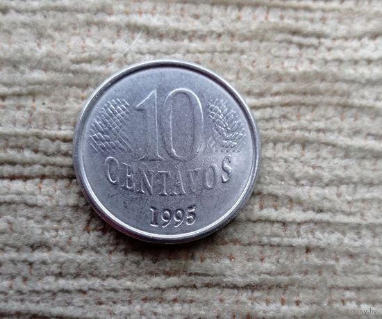 Werty71 Бразилия 10 сентаво 1995