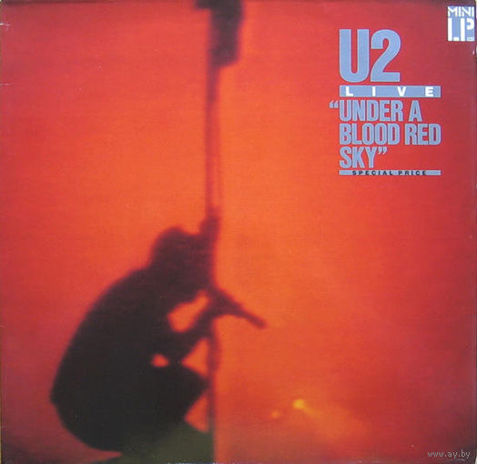 U2 - Live "Under A Blood Red Sky" 1983, LP