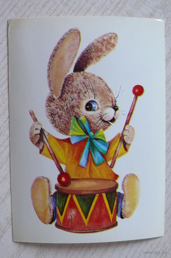 Манилова Л., Зайчик; 1984, чистая (барабан).