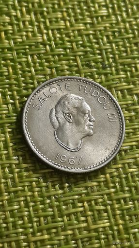 Тонга  5 сенити 1967 г