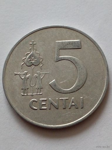 Литва 5 центов 1991 г.