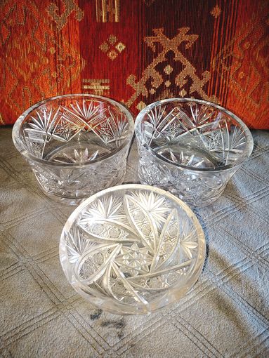 Хрустальные салатники