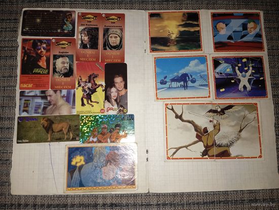 Наклейки 90-х Лот 17