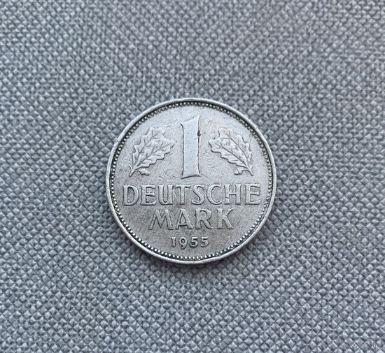 1 марка ФРГ 1955 F