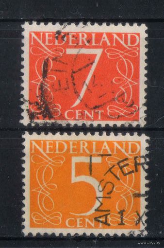 Нидерланды 1953 Номинал Стандарт #613-4