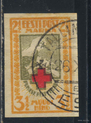 Эстония Респ 1921 Красный крест #29B