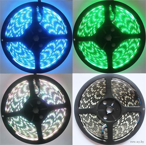 Светодиодная лента RGB 5050 5 м в силиконе!