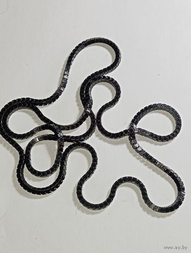 Цепочка змейка  . Распродажа винтажный бижутерии с рубля !