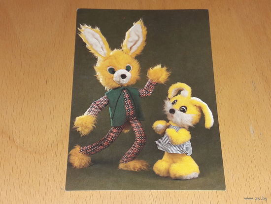 Польша. 1988 Чистая почтовая карточка. Мягкие игрушки