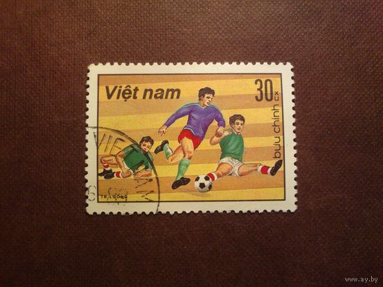 Вьетнам 1982 г. Футбол./19а/