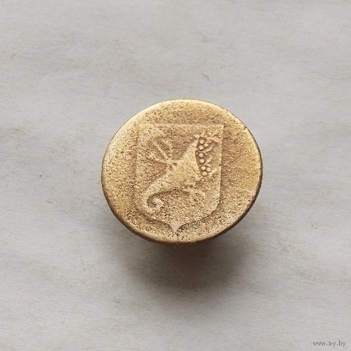 Пуговица чиновника РИ харьковская губерния 1801-1931 диаметр - 20мм