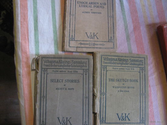 3 книги на английском английских авторов  Германия