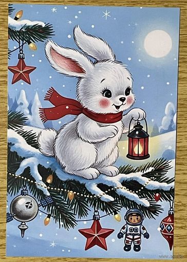 Открытка для посткроссинга чистая 10х15 см. (на тонкой бумаге)