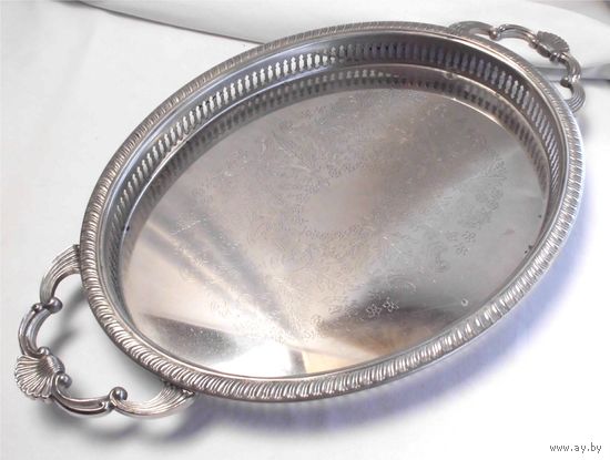 Поднос сервировочный с бортиком 48 х 29 см