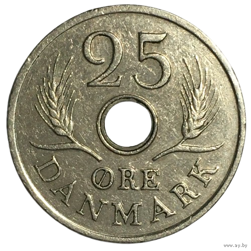 Дания 25 эре, 1967
