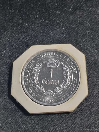 Андорра 1 сантим 1999 ФАО Unc