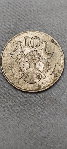 Кипр 10 цент 1994