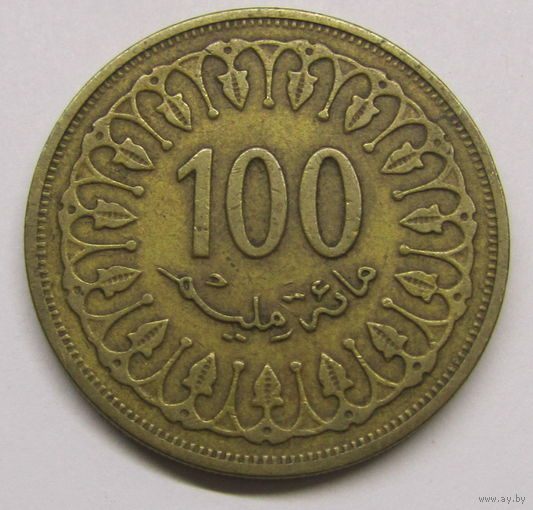 Тунис 100 шиллингов 1996 г