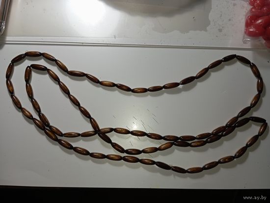 Бусы дерево