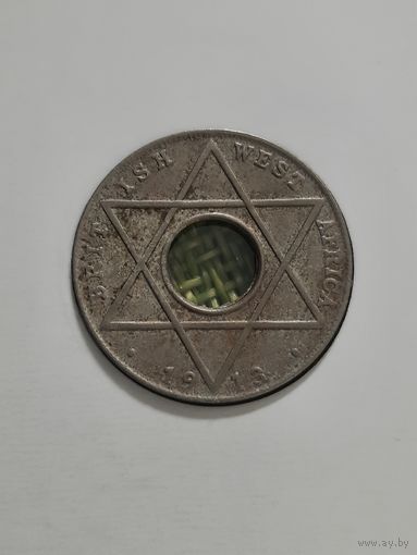 Британская Западная Африка 1/10 пенни 1913 г