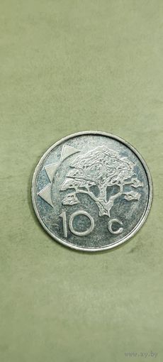 Намибия 10 цент 2002