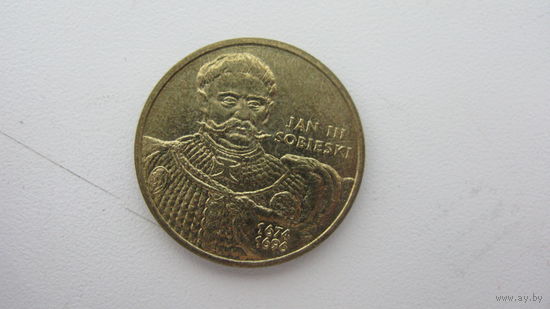 2001 г. Польша 2 злотых . Ян Собеский