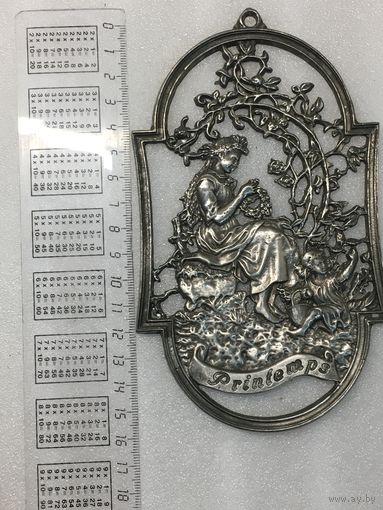 Металическая картина пано
