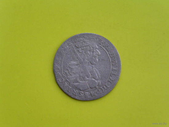 Орт 1686 г. Фридрих Вильгельм 1 (1657-1688).