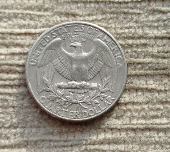 Werty71 США 1 квотер 25 центов 1/4 доллара 1979 D Орёл