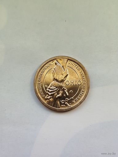 1 доллар США. Подземная железная дорога.