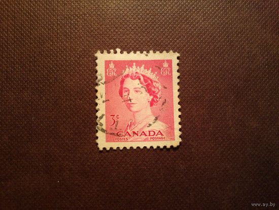 Канада 1953 г.  Королева Елизавета II./24а/