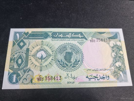 СУДАН 1 фунт 1987  Unc