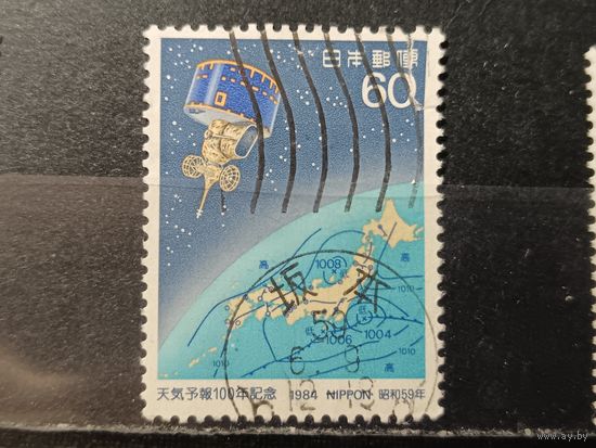 Япония, 1984. 100 лет метеослужбе