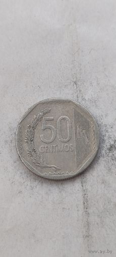 Перу 50 сентимос 2017