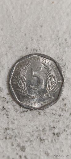 Карибы 5 цент 2010